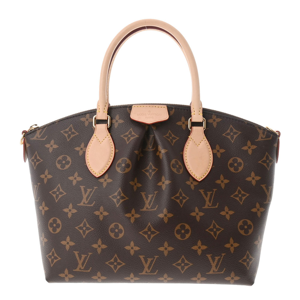 LOUIS VUITTON Monogram Boetie NM Brown Canvas Handbag